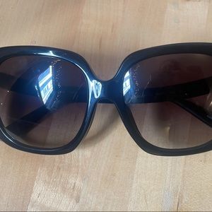 Coach oversized black sunglasses new W RECEIPT